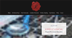 Desktop Screenshot of kirbyclinical.com